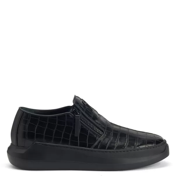 Chaussures Giuseppe Zanotti Conley Zip Homme Noir
