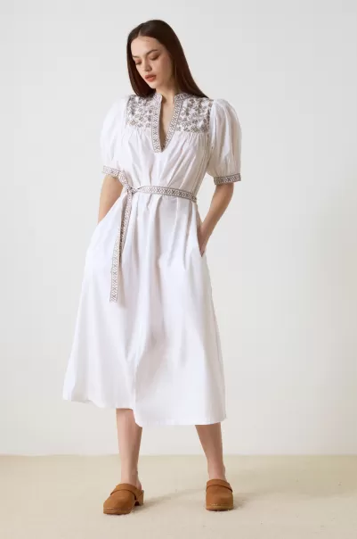 Robes White Robe Risque Broda Leon & Harper Femme Prix Hors Taxes