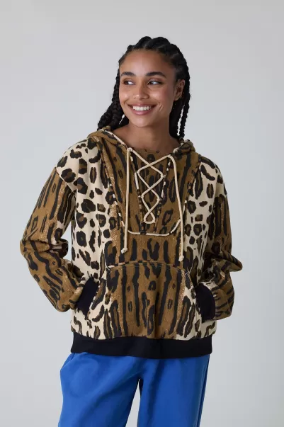 Sweatshirts Sweat Stran Safari Beige Qualité Optimale Leon & Harper Femme