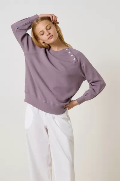 Sweatshirts Luxueux Iris Leon & Harper Femme Sweat Sally Plainy