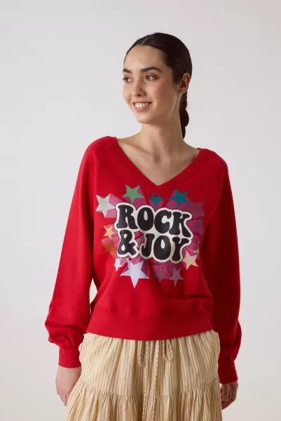 Prix Réduit Leon & Harper Poppy Sweat Shiva Rocky Femme Sweatshirts
