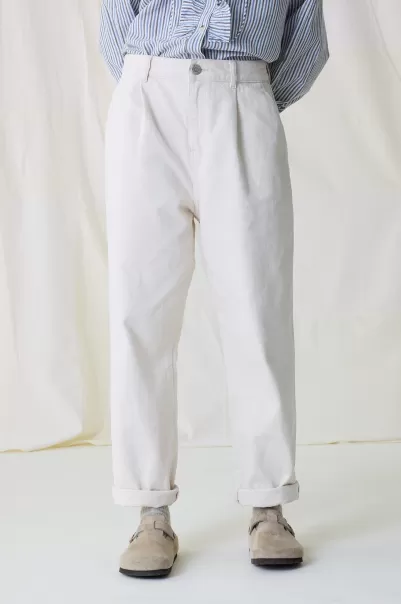 Leon & Harper Pantalons & Jeans Off White Jean Patrick Pln Produit Femme