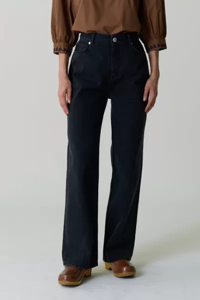 Femme Confortable Pantalons & Jeans Jean Francois Pln Leon & Harper Black