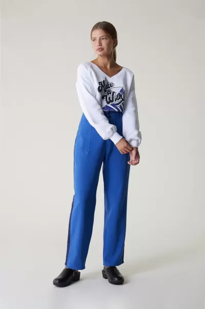 Femme Pantalons & Jeans Pantalon Pistil Pln Blue Beau Leon & Harper