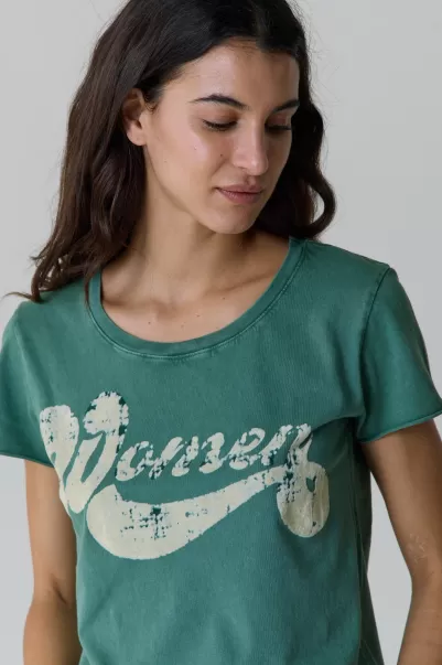 Green Tshirt Toro Women Exceptionnel T-Shirts & Tops Femme Leon & Harper