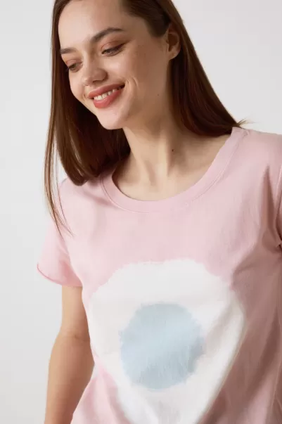 Femme Extraordinaire Leon & Harper T-Shirt Toro Cibla Pink T-Shirts & Tops