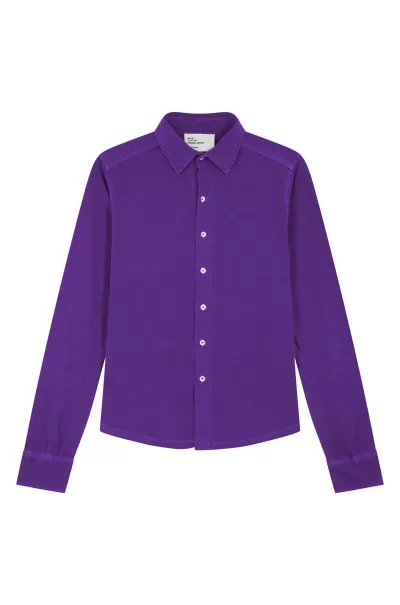 Femme Qualifié T-Shirts & Tops Purple Leon & Harper Chemise Tery Basic